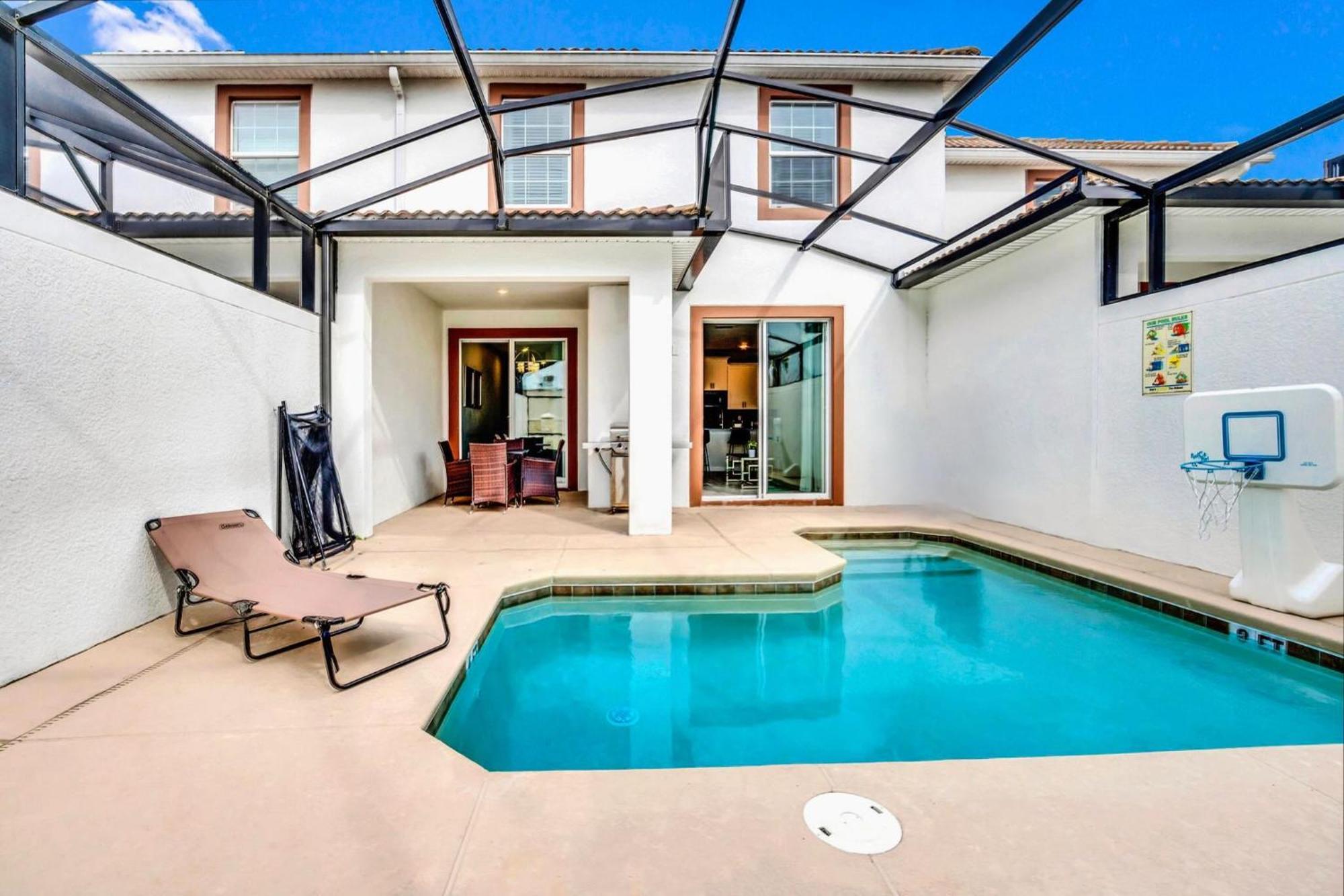 Family Resort - 4Br Home Near Disney - Private Pool, Bbq! 키시미 외부 사진